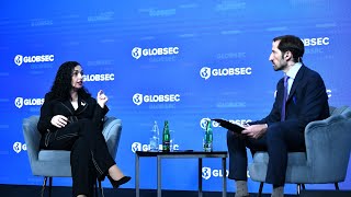 Diskutimi i plotë në forumin global të sigurisë GLOBSEC 2024 në Pragë [upl. by Corene]