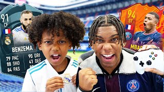 Real Madrid vs PSG Champions League FIFA 22 [upl. by Eimmit]