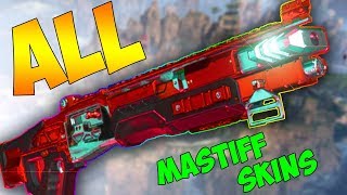 All Apex Legends Mastiff Skins Apex Legends Skins [upl. by Maples]