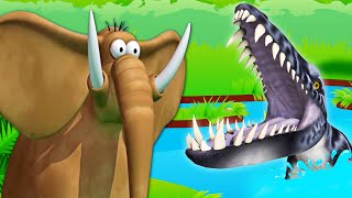 Up Close and Dangerous  Funny Jungle Animal Cartoon For Kids  Gazoon  The Official Channel [upl. by Karie]