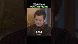 Elijah Wood through the yearsevolution thenandnow elijahwood nostalgia foreveryoung shorts [upl. by Ailedo]