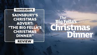 ▷SAINSBURYS CHRISTMAS ADVERT 2023  “The Big Fella’s Christmas Dinner” [upl. by Alrich]