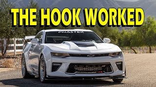 Camaro Tow Hook Being Used  ZL1addons [upl. by Hgeilyak]