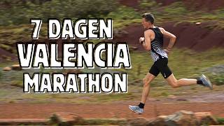 Project Sub 220 Marathon Valencia Nog Eén Week De Taper is Begonnen [upl. by Ycnej722]