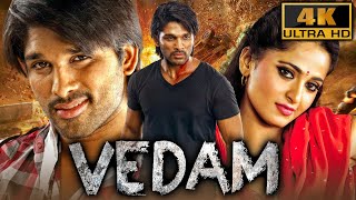 Vedam 4K ULTRA HD  Allu Arjun Blockbuster Action Full Movie  Anushka Shetty Manoj Manchu [upl. by Bostow79]