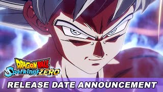 DRAGON BALL Sparking ZERO – Release Date Announcement Trailer [upl. by Plate]