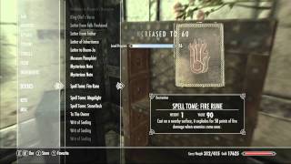 Skyrim EASY LEVELING MUST WATCH [upl. by Annoet]