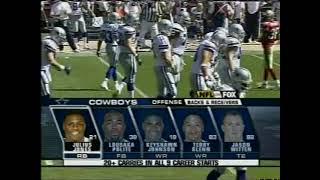 2005 NFL Week 3 Dallas Cowboys vs San Francisco 49ers Sept 25 Full Game on Fox [upl. by Quartas30]