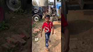 Tractor Dekar khinch ke Chhotu Duba hua nav uthaega shorts trendingvideo [upl. by Lovich251]