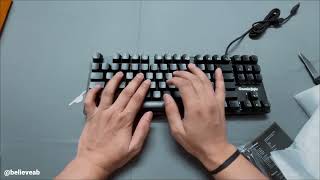 UNBOXING Cosmic Byte CB GK 16 Firefly Keyboard [upl. by Anirrehs]