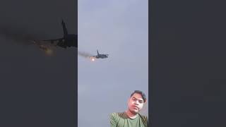 BOMB DROPS Indian Air Force Jaguar during an exercise shorts youtubeshorts airforce army india [upl. by Bilak]