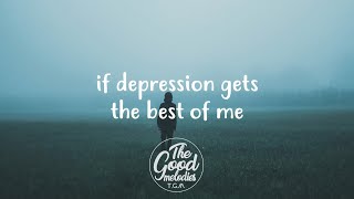 Zevia  If Depression Gets The Best Of Me Lyrics  Lyric Video [upl. by Nuawd]