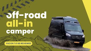 Go offroad and offgrid in this amazing new 4x4 Mercedes campervan from Yucon [upl. by Shushan]