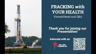 Fracking amp Your Health What You Need to Know about the Health Impacts of Fracking [upl. by Wolfe]