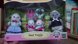 Sylvanian FamiliesCalico Critters Seal Family [upl. by Akimad978]