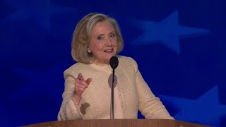 Hillary Clinton speaks at Democratic National Convention [upl. by Elysee61]