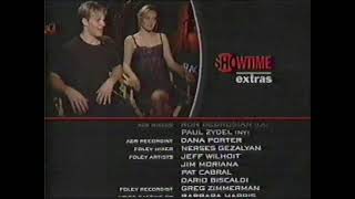 2001 Carrie 2 The Rage Showtime Extras [upl. by Svetlana]