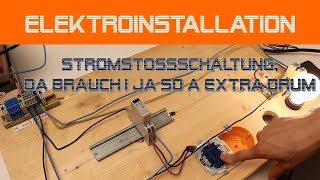 Elektroinstallation Stromstoßschaltung  danprogramming [upl. by Elle]