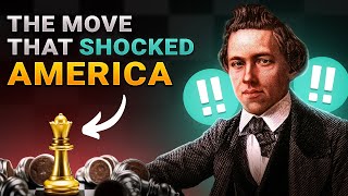 Paul Morphy The 6 BRILLIANT Moves that Shocked Everyone [upl. by Ybroc885]