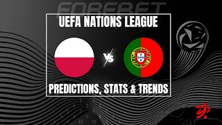 Poland vs Portugal  stats amp prediction  12102024 [upl. by Brandice50]