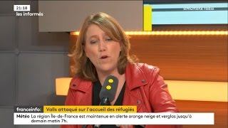 Danielle Simonnet  quotLes primaires du PS servent à choisir le perdantquot  France Info  15012017 [upl. by Kcirddec]