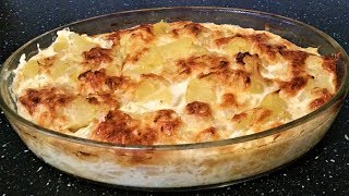 gratin pomme de terre غراتان بطاطا سريع للعاملات خاصة [upl. by Grenville55]