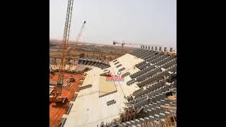 Niveau davancement impressionnant du stade Olympique de Diamniadio [upl. by O'Dell511]