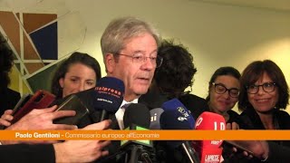 Gentiloni quotSulle nomine serve intesa mondo non aspetta Uequot [upl. by Mae]