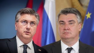 MilanovićPlenković Izbori 2024 Debata brain rot [upl. by Sadonia]