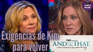 Las exigencias y lo que cobraría Kim Cattrall por volver a And Just Like that Temporada 2 [upl. by Just]