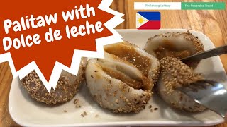 DOLCETAW quotPALITAW WITH DOLCE DE LECHE FILLINGquot RECIPE FILIPINO FOOD [upl. by Serolod749]