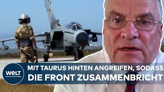 UKRAINEKRIEG Russen fest in ihren Stellungen – Taurus könnte Front zum Zusammenbruch bringen [upl. by Aihseym]