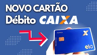 Novo CARTÃO Poupança CAIXA  Como DESBLOQUEAR  Passo a Passo [upl. by Mayhs857]