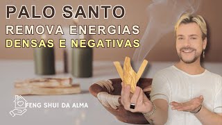 Como usar o PALO SANTO MELHOR INCENSO NATURAL na Limpeza Energética de ambientes LUIZ NETTO [upl. by Cleres]