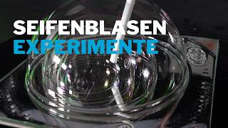 Experimente mit Seifenblasen [upl. by Aneral]