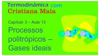 Termodinâmica Relações de processos politrópicos Teoria e exercícios [upl. by Anemij]