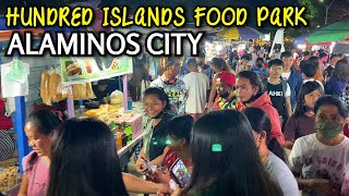 FILIPINO STREET FOOD at the Famous HUNDRED ISLANDS FOOD PARK of Alaminos Pangasinan Philippines [upl. by Bannerman]