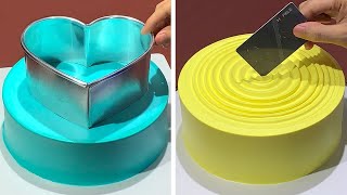 Easy amp Quick Cake Decorating Tutorials for Everyone  Yummy Chocolate Cake Decorating Recipes [upl. by Oringas]