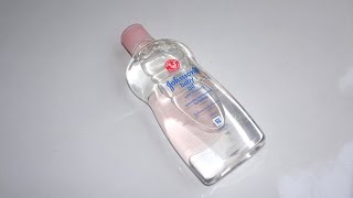 johnson baby oil for face hands on review  500ml [upl. by Aitercul404]