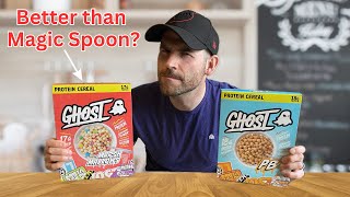 Ghost Protein Cereal  Honest Food Review [upl. by Llennor]