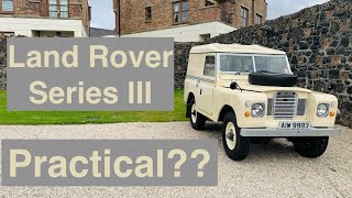 Land Rover Series 3 88quot  Is it really a practical classic [upl. by Atirma]