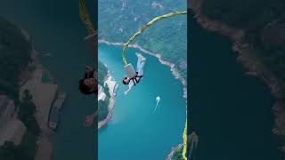 Bungee jumping from height largest bridge [upl. by Fax12]