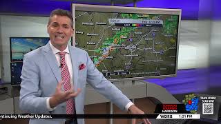 WDRB  Severe Weather Coverage  Afternoon of 742024 [upl. by Flemming]