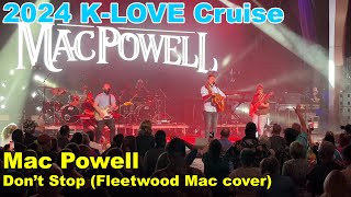 2024 KLove Cruise  Mac Powell  Dont Stop Fleetwood Mac cover [upl. by Izawa]