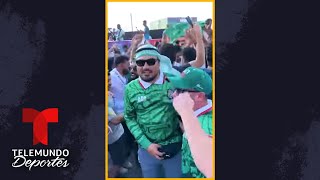 Arabia Saudita celebra su victoria sobre Argentina Shorts  Telemundo Deportes [upl. by Gnuhc830]