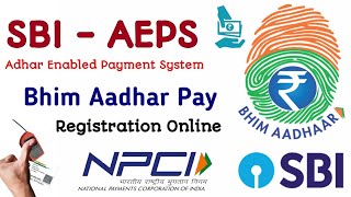 sbi aadhar pay merchant app  how to use sbi aadhaar pay 2024  sbi aadhaar pay registration online [upl. by Ful399]