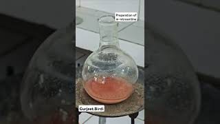 Preparation of mnitroaniline from mdinitrobenzenereduction [upl. by Namrak]