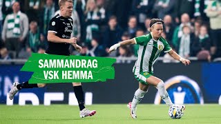 HÖJDPUNKTER  Hammarby 12 Västerås SK  Svenska Cupen 2024 [upl. by Nowujalo]