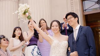 Old Marylebone Town Hall Spring Wedding Highlights Film [upl. by Erimahs]