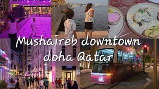 Musherib Downtown Doha Qatar  Walking Tour  European City in Qatar 🇶🇦  Tram 🚊 Tour qatarvlogger [upl. by Argus]